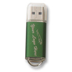 Memoria USB 1Gb Verde