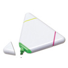 Marcador triangular con 3 colores