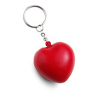 Corazón anti-estrés con llavero