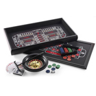 Juego de casino con ruleta y black ja...