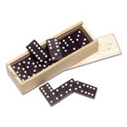 Juego dominó en estuche de madera